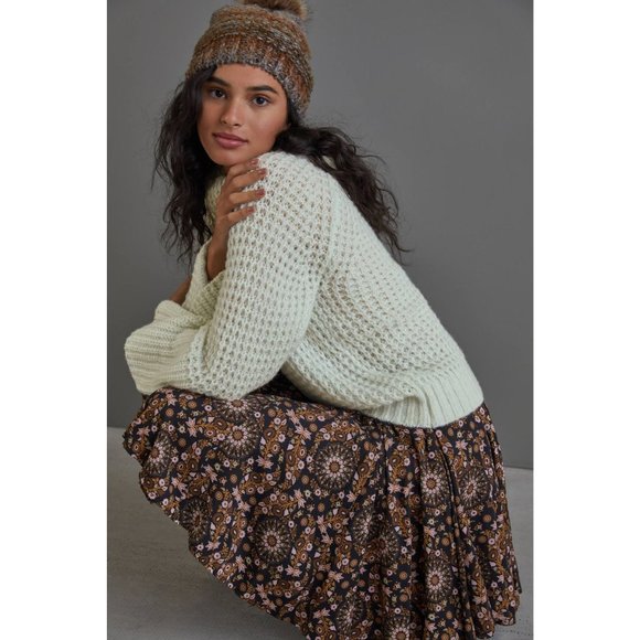 Anthropologie Maeve Dionne Bell-Sleeved Sweater - Picture 2 of 15